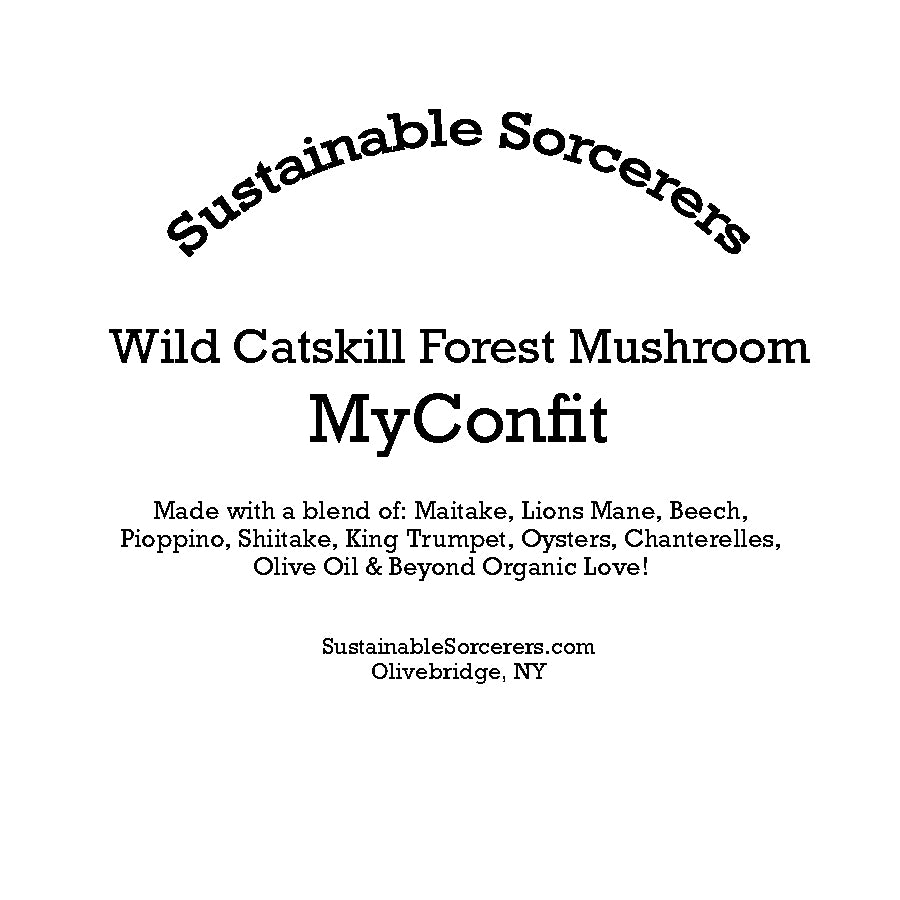 Wild Catskill Forest Mushroom MyConfit