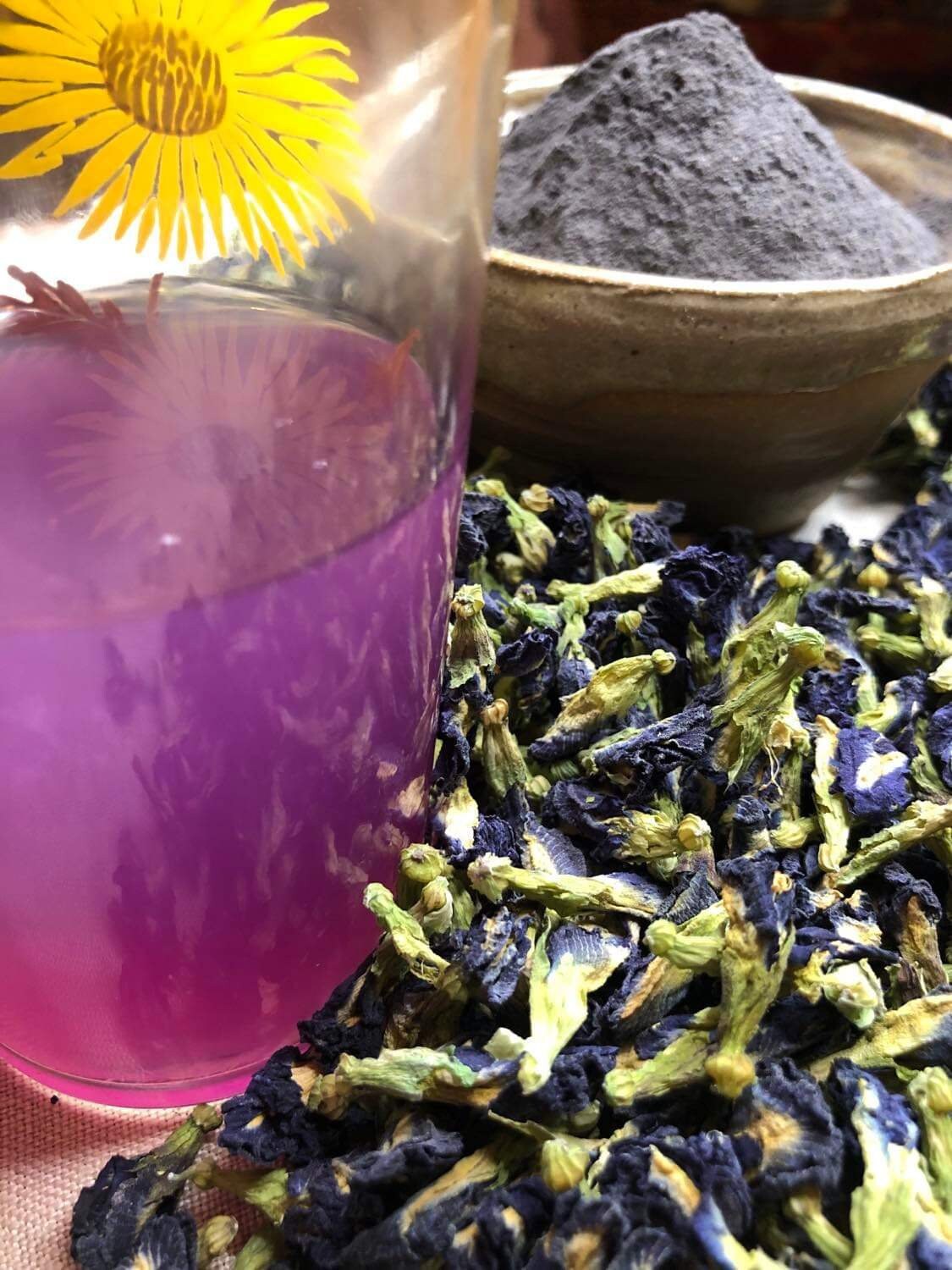 Butterfly Pea Flower (Clitoria ternatea) - Dried Powder